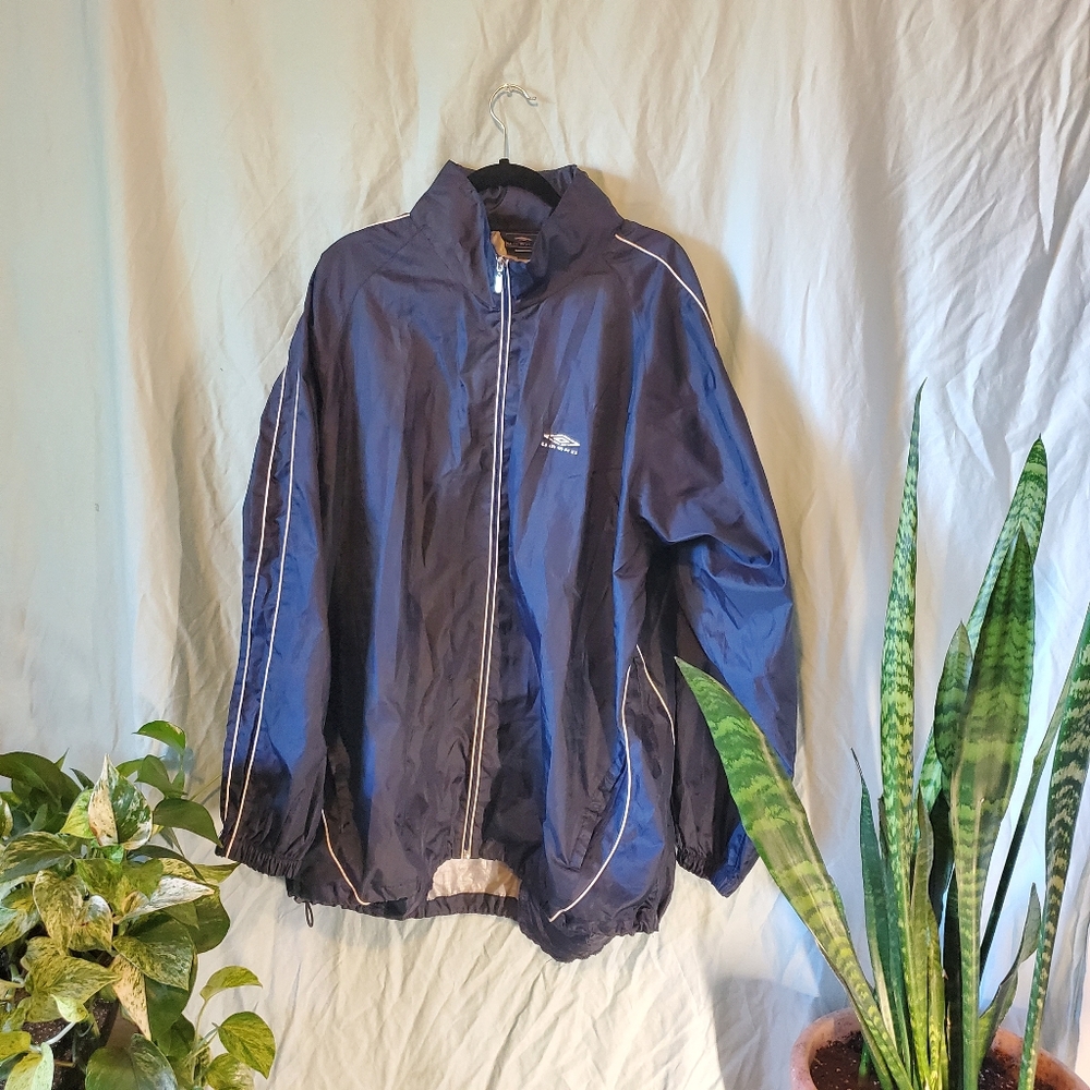 Vintage Umbro Windbreaker Jacket w/ Hood
